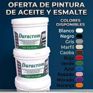 PINTURA ACEITE Y ESMALTE DURACROM VITRAL ORIGINAL SELLADO DE ALTA GAMA 💒💯 - Img 57454741
