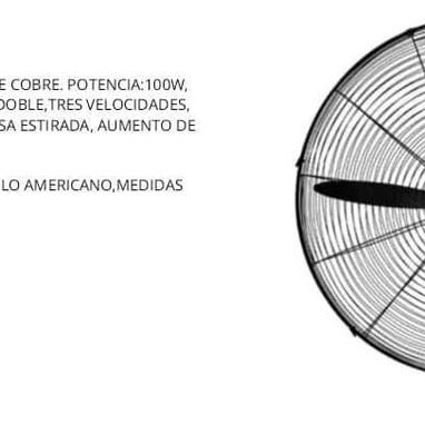 🌹Ventilador industrial de pared Jinghan 20" en 150 usd - Img 122656094