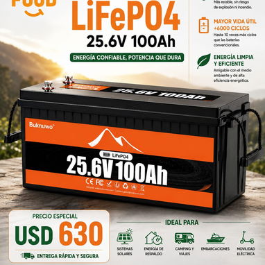Batería 12v 100ah - 6/6