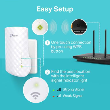 Extender -Repetidor de Rango WiFi - TP-LINK AC750- MODELO RE220 - DOBLE BANDA -1LAN- NUEVO EN SU CAJA - Img 122127659