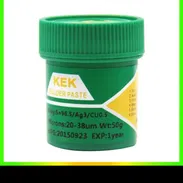 🔥 Pasta de Soldar KEK Sn96.5 / Ag3 / Cu0.5 – 50 g Alta Precisión - Img 53905694