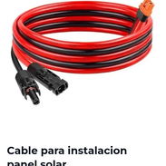 Nuevo Cable para instalacion panel solar Cable solar de 10 metros con conectores MC4 para conexiones fotovoltaicas. - Img 56823668