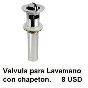 Válvulas para Lavamanos (Marca RUGO) - Img 120553303