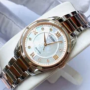 CITIZEN ECODRIVE AREZZO (EM0876-51D) DE MUJER CON CRISTAL ZAFIRO , 32MM EN ACERO INOXIDABLE , NUEVO A ESTRENAR 58049738 - Img 55289301