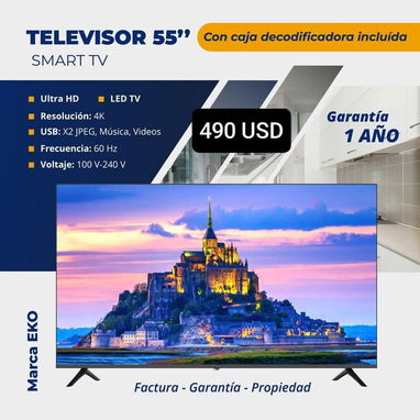 Televisores marca EKO Smart TV, Garantía de 1 año - Img 105696932