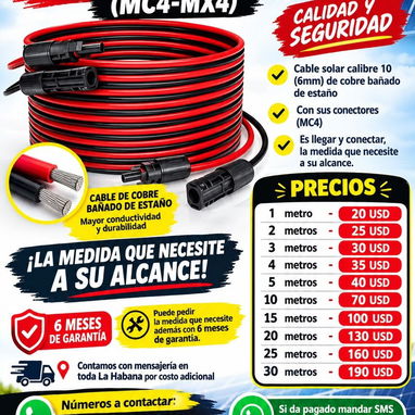 CABLES SOLARES PARA ECOFLOW Y OTRAS ESTACIONES DE ENERGÍA - 3/7
