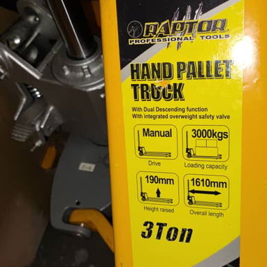 🔥Transpaleta manual (carretilla) de almacen🔥 - Img 108559707