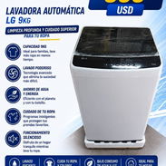 🚨 LAVADORA AUTOMÁTICA LG 9 KGS‼️ - Img 55496374