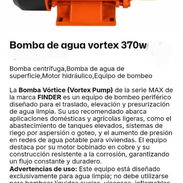 Variedad de modelos de Bombas de agua (40usd, 45 usd, 60 usd y 70 usd) - Img 55982615