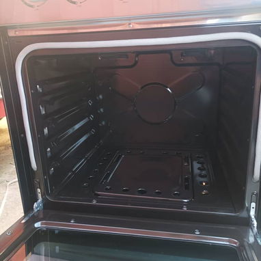 Vendo Cocina gas horno, Royal, 4 hornillas, 24", magneto, luz en el horno, tapa de cristal -mensajería gratis y garantía - Img 110921092
