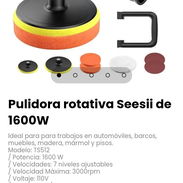 Pulidora rotativa Seesii de 1600W. Modelo: TS512 - Img 56759113