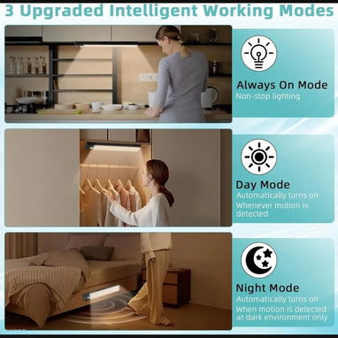 Lámpara recargable con sensor de movimiento larga duración - Img 125089444
