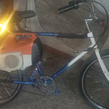 Bicicleta 26 (Fili) reforzada, con motosierra - Img 113631561