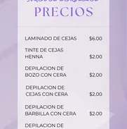 Laminado de cejas/depilación láser y cera - Img 48771957
