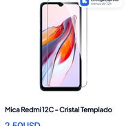 📱🛡️ Mica protectora de pantalla de Cristal Templado para teléfono Redmi 12C, 13C, A3, 9A y Samsung Galaxy A15 y A06 ✨ - Img 56377774