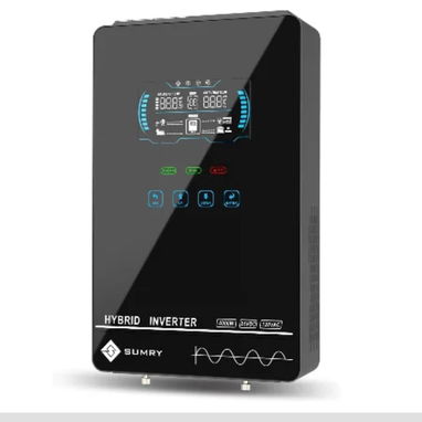 Inversor solar híbrido sumry 4000w 24v a 120v onda pura con mppt 140a y pantalla Ica táctil - 2/4