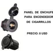 PANEL DE ENCHUFE PARA ENCENDEDOR DE CIGARRILLOS PARA SU AUTO - Img 53102561