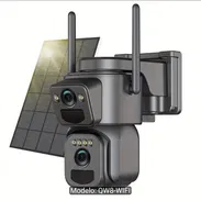 Cámara WiFi 2k con panel solar. Seguridad, vigilancia. - Img 56456293
