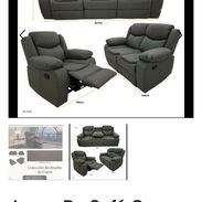 Juego De Sofa Cuero al Aire - Img 56390228