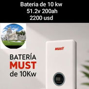Batería de 10 kw 51,2v 200 ah con factura y garantia - Img 55989691