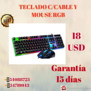 [18] COMBO Teclado & Mouse Gamer Retroiluminados - Img 57026286