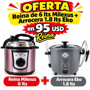 Combos  de reinas y arroceras - 8/9