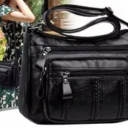 Bolso mujer mediano, negro - Img 55092760
