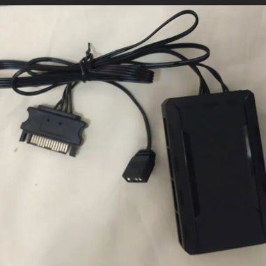 Hub divisores diversos para fanes /Adaptador de corriente SATA a 2 MOLEX/ Set de 3 fanes SAMA y 5 fanes COOLMOON ARGB/ - Img 110560672