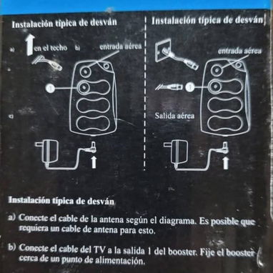 Amplificador de señal para TV o Booster. marca RUNCH, en perfecto estado - Img 123333840