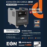 Estación de carga 2kw marca EON - Img 56042002