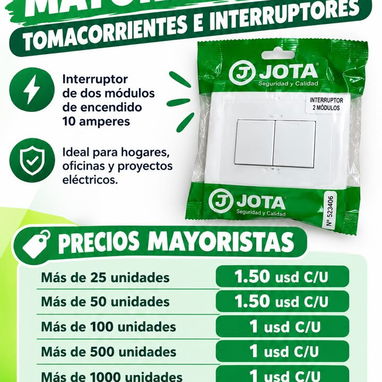 Venta canaletas,tomacorrientes,ínterruptores,cajas breaker - 5/10
