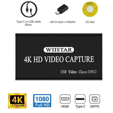 CAPTURADORA DE VÍDEO USB HDMI A USB TIPO C, 1080P HD. PARA PS4 Y TRANSMISIÓN EN VIVO.CON TRANSPORTE POR UN PRECIO ADICIO - 2/3