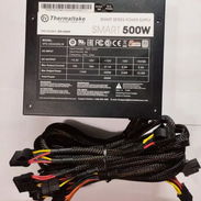 Fuente Thermaltake Smart 500w 37.5amp Enmallada Certificada 80+ Cables Largos Enmallados , 24 Pin Motherboard, 8 Pin Mic - Img 56025234