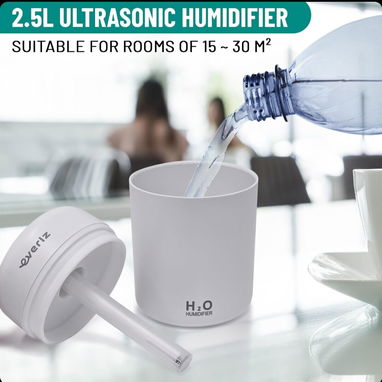 Humidificador Ultrasónico H₂O – EVERIZ - 2/3