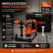 MARTILLO ELÉCTRICO FINDER FD25021200 NUEVOS EN CAJA!!! - Img 55052930