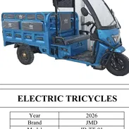 ‼️Oferta por tiempo limitado ‼️ Triciclo eléctrico con extensor⚡ 2026 JMD JD-TT-01⚡Pa - Img 55905965