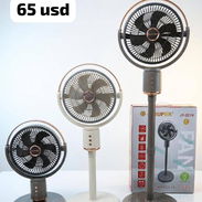 Ventilador recargable Portatil 3 en 1 - Img 55626483