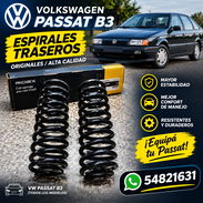 Espirales traseros del VW Passat B3 los de fabrica no de serie 2 ni invento. - Img 51216883