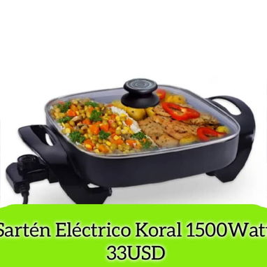 Cocinas infrarrojas de 1 hornilla ventilador recargable sartén eléctrico y sartènes clásicos antiadherente - Img 127406925