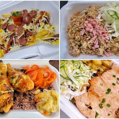 Entrantes 馃 Croquetas 950 Salshipapa 1800 Papitas fritas 1000 Tostones de At煤n 1800 Tostones jam贸n ahumado 1600 Pollo - Img 121939259