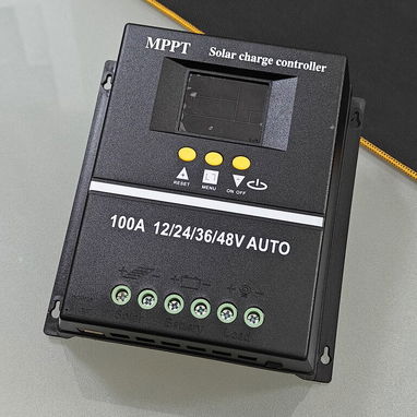 ✅ MPPT Controlador de carga solar 100A. 🔊 Aprovecha el sol y olvida la incertidumbre del apagón! - 3/4
