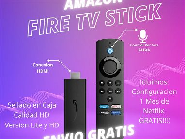 Amazon Fire Tv Stick Envio, Configuracion y  Netflix GRATIS - Img main-image-45714532