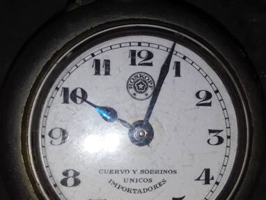 Reloj de bolsillo Roskof Cuervo y sobrino funcionando - Img main-image-45512433