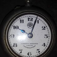 Reloj de bolsillo Roskof Cuervo y sobrino funcionando - Img 45512433