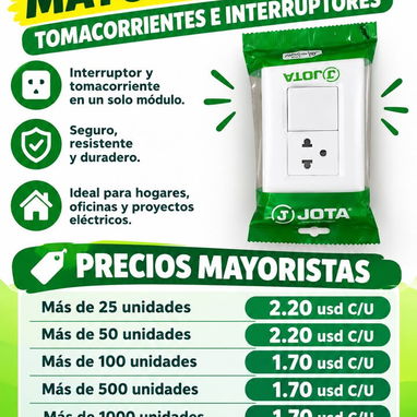 Venta canaletas,tomacorrientes,ínterruptores,cajas breaker - 3/10