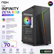 Chasis Nox Caja Micro-Atx infinity Zeta Rgb - Img 57855112