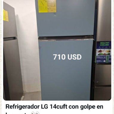 NEVERAS Y REFRIGERADORES-YBM/ELECTRO: 📦 COMBOS $635 - $697 USD ❄️ NEVERAS $272 - $465 USD REFRIGERADORES  $382 - $963 - 8/10