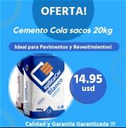 Cenento Cola Sacos 20kg - Img 46063961