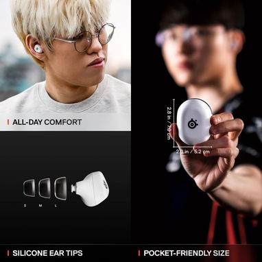 🪷SteelSeries Arctis GameBuds – Audífonos Gamer Inalámbricos de Alto Rendimiento🪷 - Img 108411590
