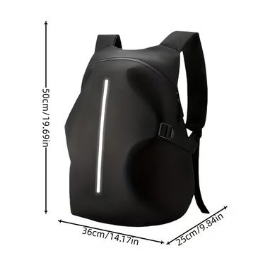 ¡MOCHILA TÁCTICA PARA MOTO CON PORTACASCO! - 4/6